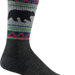 Second Gear WNC Darn Tough Vangrizzle Boot Midweight With Cushion Socks, Charcoal, Men's XL / Style 1980