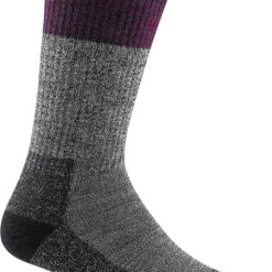 Second Gear WNC Darn Tough Scout Boot Midweight With Cushion Socks. Plum, Women's S / Style 1983