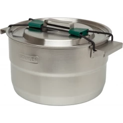 Second Gear WNC Stanley Full Kitchen Base Camp Cook Set, 3.7qt, Stainless Steel