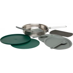 Second Gear WNC Camp Stanley All-in-One Fry Pan Set, Stainless Steel