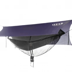 Second Gear WNC ENO OneLink Hammock System, Navy/Olive Camp