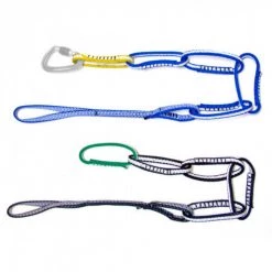 Second Gear WNC Climb Metolius Personal Anchor System (PAS), Blue/Yellow
