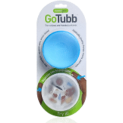 Second Gear WNC Human Gear Gotubb 2-pack, Clear/Blue, Large