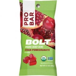 Second Gear WNC Bolt Organic Energy Chews, Cran-Pomegranate