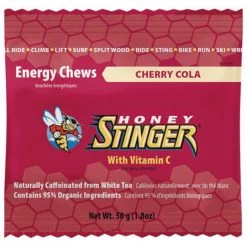 Second Gear WNC Camp Honey Stinger Organic Energy Chews, Cherry Cola