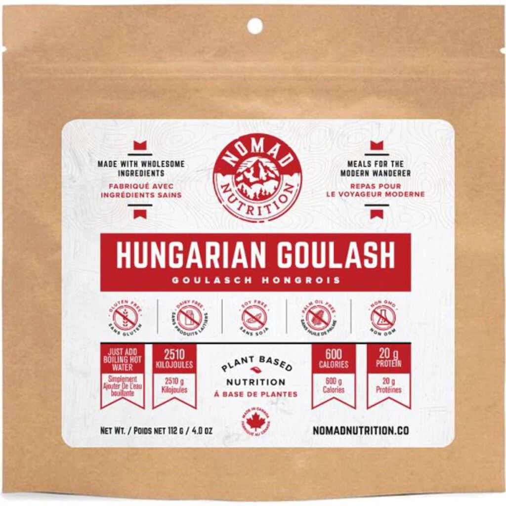 Second Gear WNC Camp Nomad Nutrition Hungarian Goulash