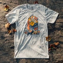 Second Gear WNC Menottees Groovy Doors Tee, White, S