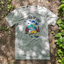Second Gear WNC Menottees Summer Of Love Tee, Grey, XL