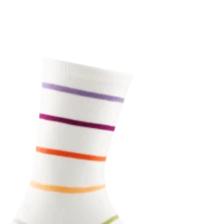 Second Gear WNC Darn Tough Offline Crew Lightweight Sock, White, Women's M / Style 6075