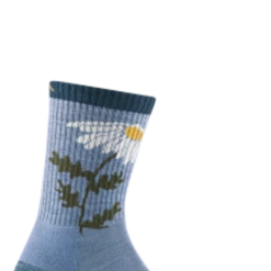 Second Gear WNC Darn Tough Queen Bee Micro Crew Lightweight W/ Cushion Sock, Vapor, Women's M / Style 1988