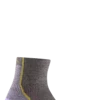 Second Gear WNC Darn Tough Hiker 1/4 Midweight W/ Cushion Sock, Taupe, Women's S / Style 1958