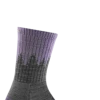 Second Gear WNC Darn Tough Treeline Micro Crew Midweight W/ Cushion Sock, Lavender, Women's S / Style 1971