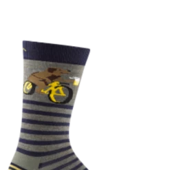 Second Gear WNC Darn Tough Animal Haus Crew Lightweight Sock, Loden, Men's M / Style 6066 Women