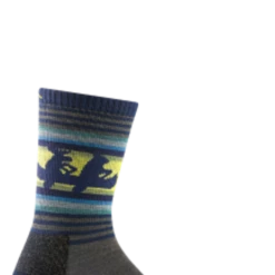 Second Gear WNC Darn Tough Willoughby Micro Crew Lightweight W/ Cushion Sock, Forest, Men's M / Style 5003 Women