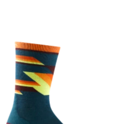 Second Gear WNC Darn Tough Bolt Micro Crew Ultra-Lightweight W/ Cushion, Dark Teal, Men's XL / Style 1056 Women