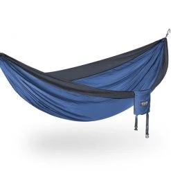 Second Gear WNC ENO DoubleNest Hammock, Denim/Charcoal Camp