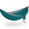 Second Gear WNC Camp ENO DoubleNest Hammock, Seafoam/Grey