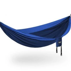 Second Gear WNC Camp ENO SingleNest Hammock, Navy/Royal