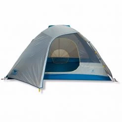 Second Gear WNC Mountainsmith Bear Creek 4-Person 3-Season Tent W/ Footprint, Olympic Blue
