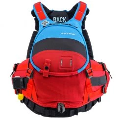 Second Gear WNC Paddle Astral GreenJacket PFD, Blue/Black/Red, L/XL