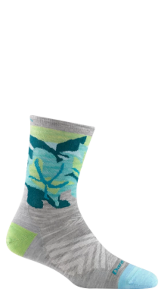 Second Gear WNC Darn Tough Soul Micro Crew Ultra-Lightweight Sock, Gray, Women's S / Style 1057