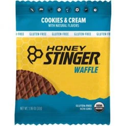Second Gear WNC Honey Stinger Gluten Free Waffle, Cookies & Cream Camp