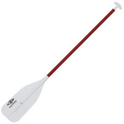 Second Gear WNC Carlisle Standard Canoe Paddle, White/Red, 57"