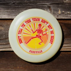 Second Gear WNC Funn & Frolic Asheville Shakedown Frisbee, 175g (Glow)