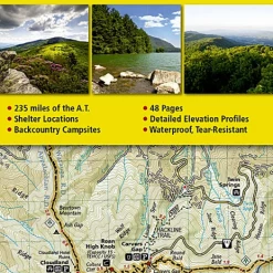 Second Gear WNC Books & Maps National Geographic Map - AT: Davenport Gap To Damascus #1502