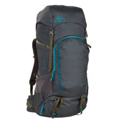 Second Gear WNC Kelty Asher 65L Backpack, Beluga/Colonial Blue