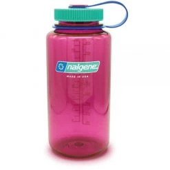 Second Gear WNC Nalgene Wide Mouth Sustain Water Bottle, 32oz, Electric Magenta Hike