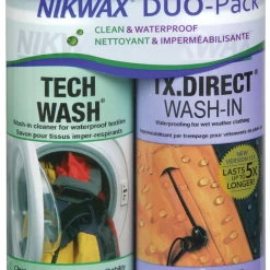 Second Gear WNC Nikwax Duo-Pack Tech Wash 10oz & Tx-Direct Wash-In 10oz Camp