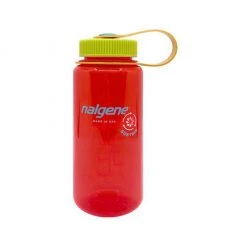 Second Gear WNC Hike Nalgene Sustain 16oz. Wide Mouth Water Bottle, Pomegranate