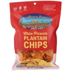 Second Gear WNC Sunridge Farms Chile Picante Plaintain Chips, 12oz.
