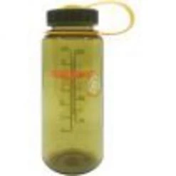 Second Gear WNC Nalgene Wide Mouth 16oz Sustain Water Bottle, Olive Hike
