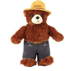 Second Gear WNC More Education Outdoors Smokey Bear Plush, 8"
