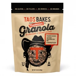 Second Gear WNC Camp Taos Bakes Trailblazer Granola, Dark Chocolate & Toasted Coconut