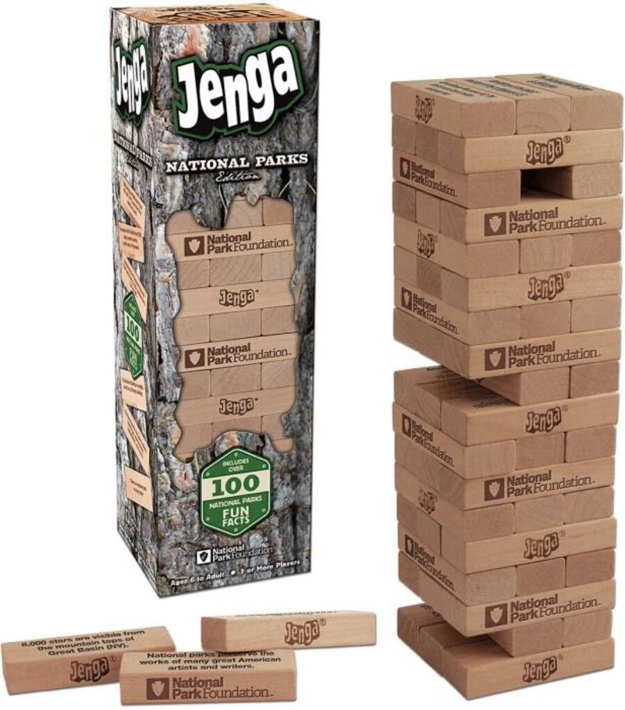 Second Gear WNC Jenga, National Parks Special Edition More