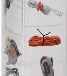 Second Gear WNC Gear Tie Reusable Rubber Twist Tie Assortment, 8 Pack Camp