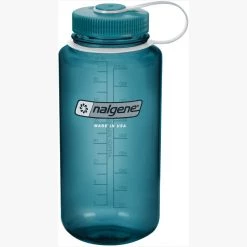 Second Gear WNC Hike Nalgene Wide Mouth Sustain Water Bottle, 32oz, Cadet