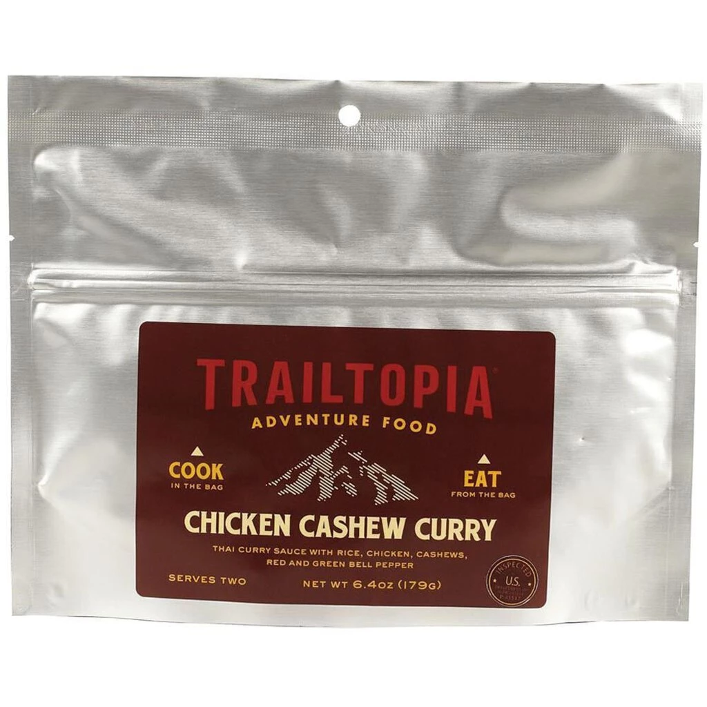 Second Gear WNC Trailtopia Chicken Cashew Curry, Serves 1 (GF) Camp