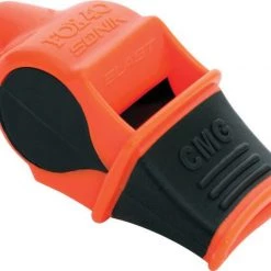 Second Gear WNC Fox 40 Sonik Blast CMG Whistle, Orange/Black Paddle