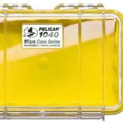 Second Gear WNC Paddle Pelican 1040 Micro Case, Yellow/Clear