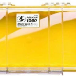 Second Gear WNC Paddle Pelican 1060 Micro Case, Yellow/Clear