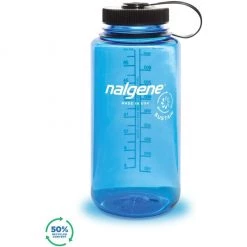 Second Gear WNC Nalgene Wide Mouth Sustain Water Bottle, 32oz, Slate Blue