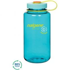 Second Gear WNC Nalgene Wide Mouth Sustain Water Bottle, 32oz, Cerulean