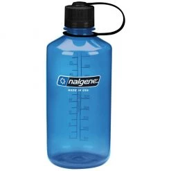 Second Gear WNC Hike Nalgene Sustain Narrow Mouth Water Bottle, 32oz, Slate Blue