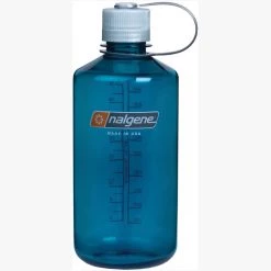 Second Gear WNC Nalgene Sustain Narrow Mouth Water Bottle, 32oz, Trout Green Hike