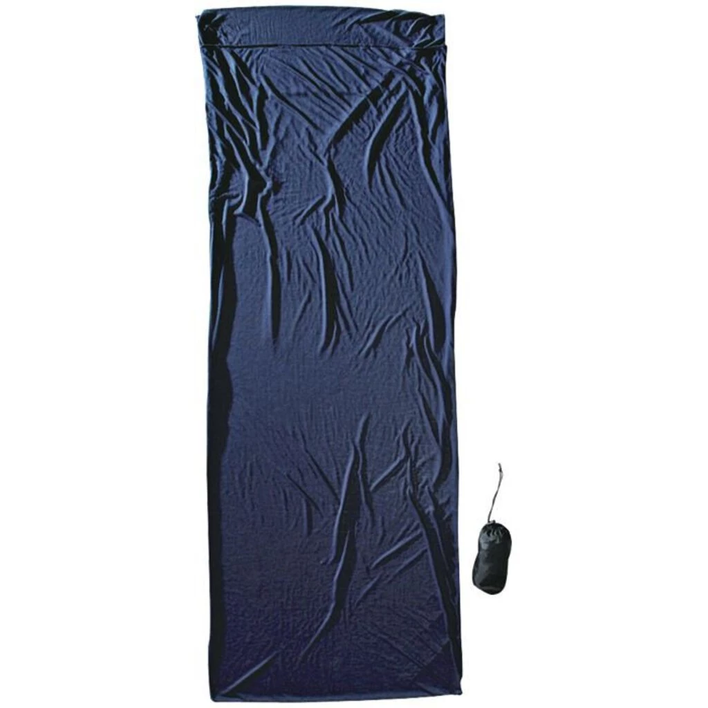 Second Gear WNC Cocoon Coolmax Travelsheet, Blue Camp