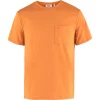 Second Gear WNC Fjall Raven Ovik Tee, Spicy Orange, Men's M